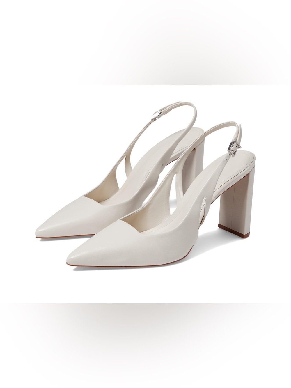 Schutz Women's Blanche Mid Pump, Pearl, size 6